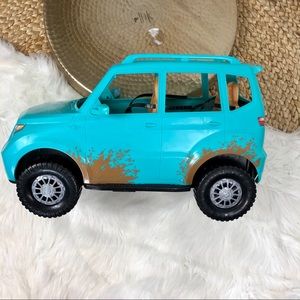 barbie camping jeep